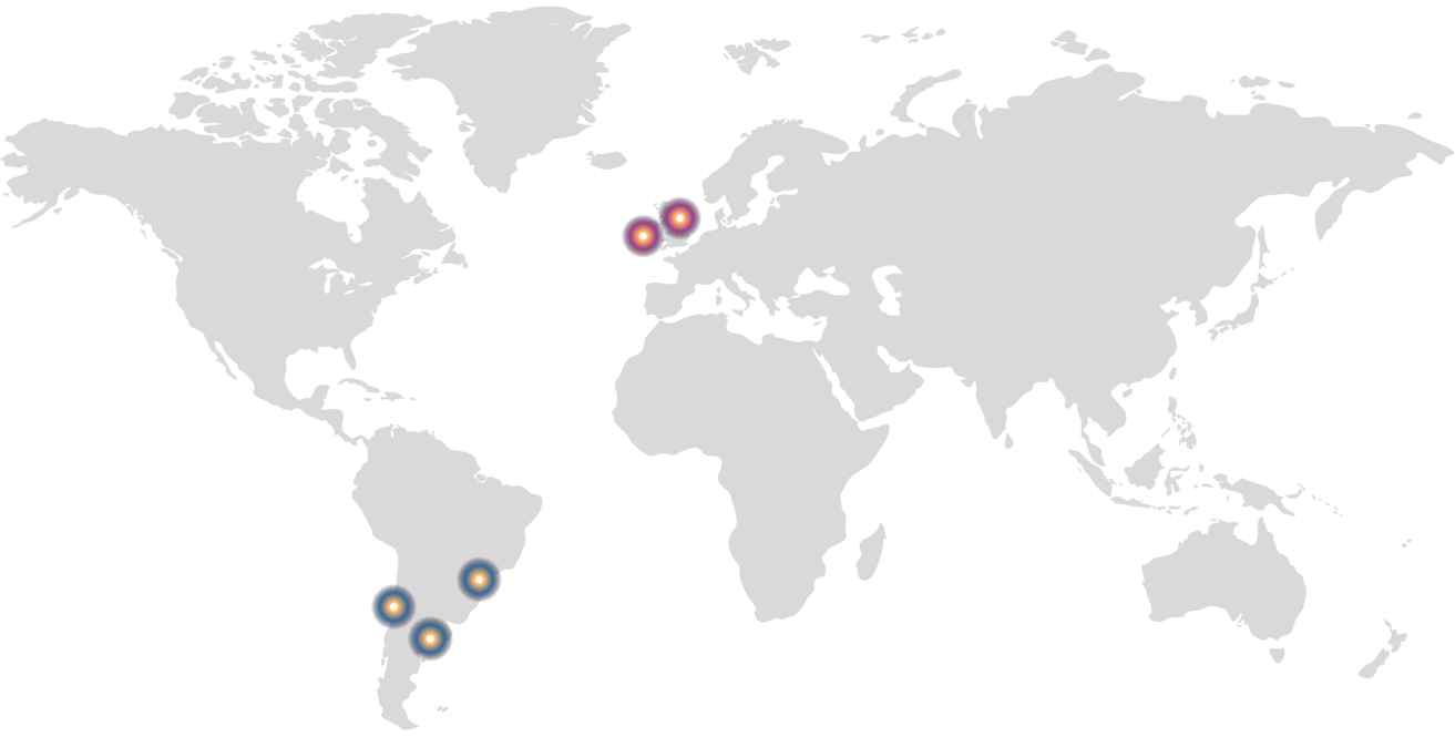 Loxias Worldwide Map